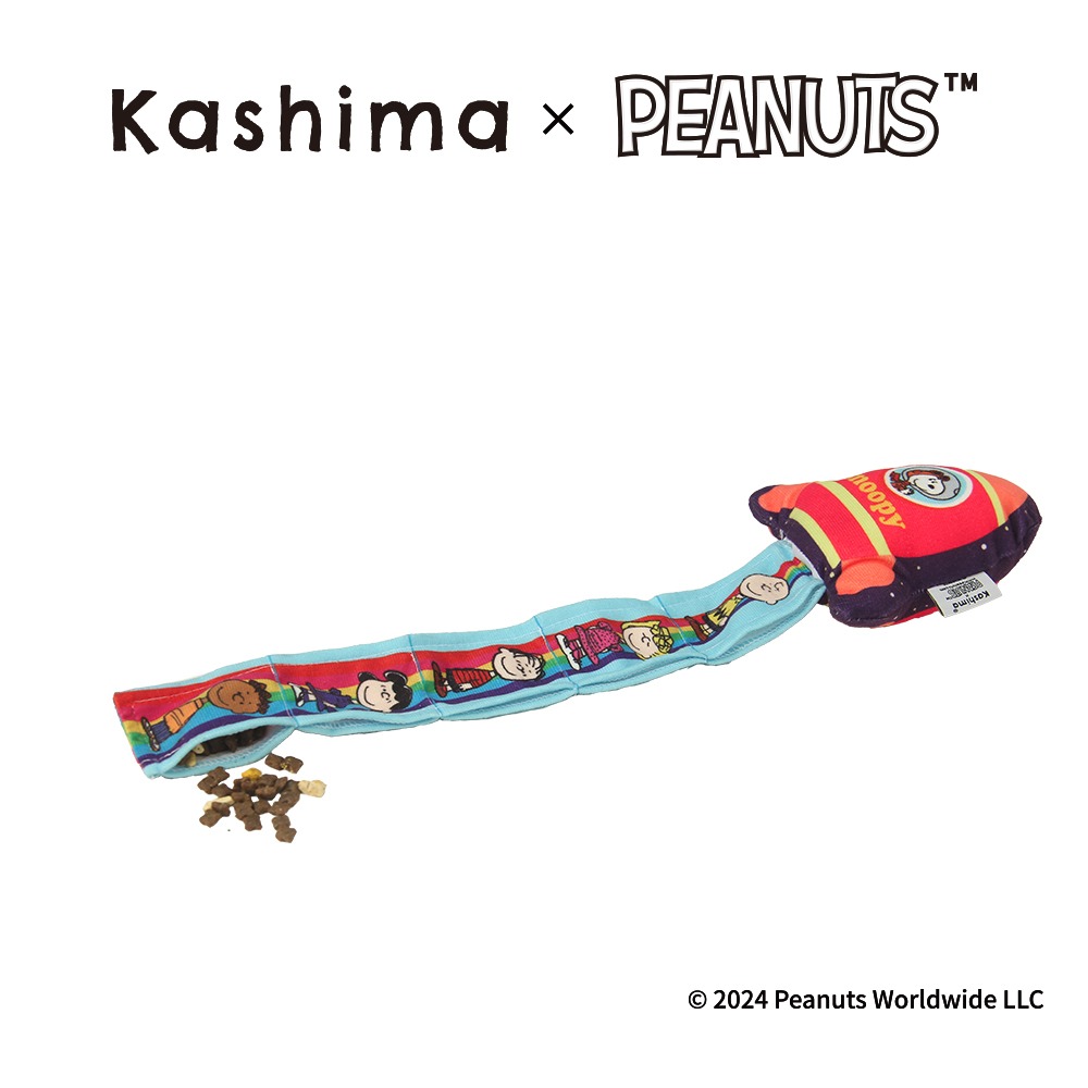 【Kashima X Snoopy】史奴比三件組!!!(火箭寵物玩具、寵物生日口水巾 白、小籠包寵物玩具)-細節圖4