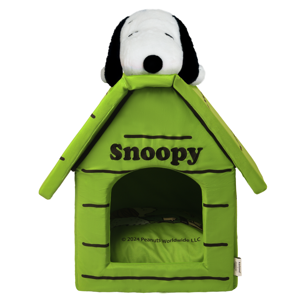 限量史努比【Kashima X Snoopy】史努比房子寵物窩 台灣總代理 獨家正版授權製作 寵物睡窩 貓狗窩 史奴比-細節圖2