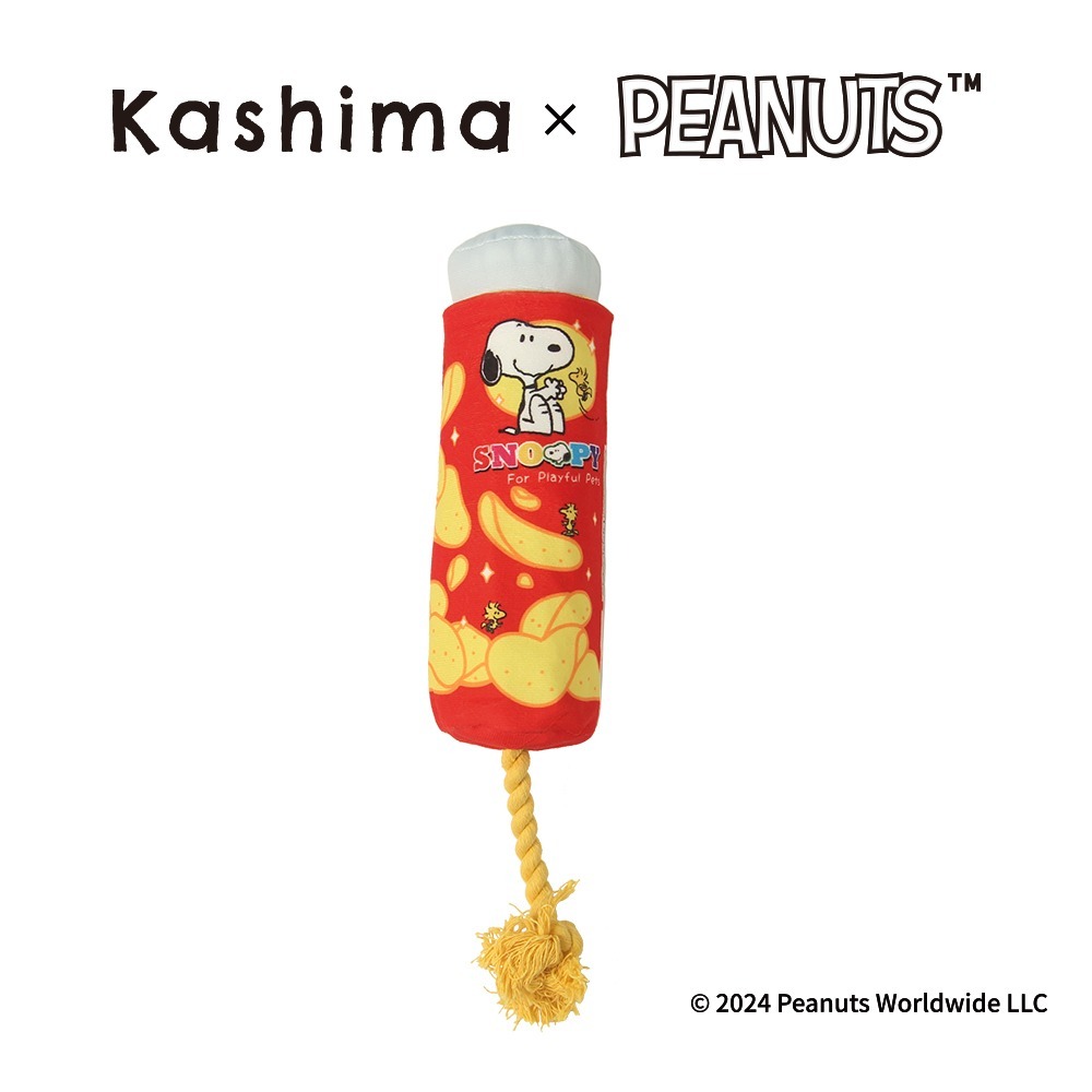 【限時購】Kashima X Snoopy史努比薯片寵物玩具 現貨 獨家正版授權製作 狗玩具 貓玩具 史努比-規格圖5