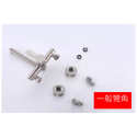 傑寶衛浴 -台灣現貨-304不鏽鋼壁式冷熱水龍頭-360度旋轉水嘴-壁式廚房龍頭.-規格圖6
