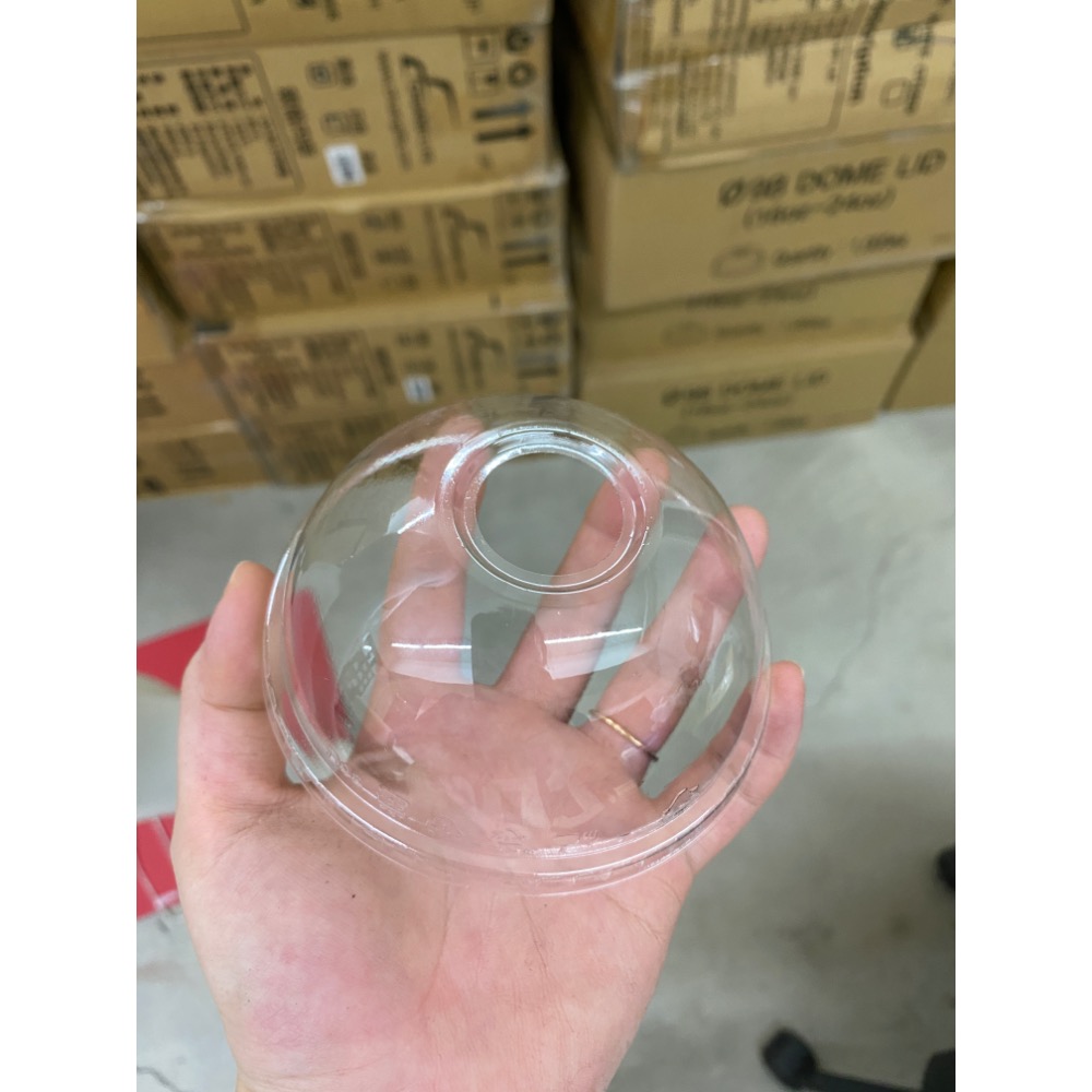全新出清 98口徑 圓形凸杯蓋（星冰樂蓋）50個/條 可箱購-細節圖2