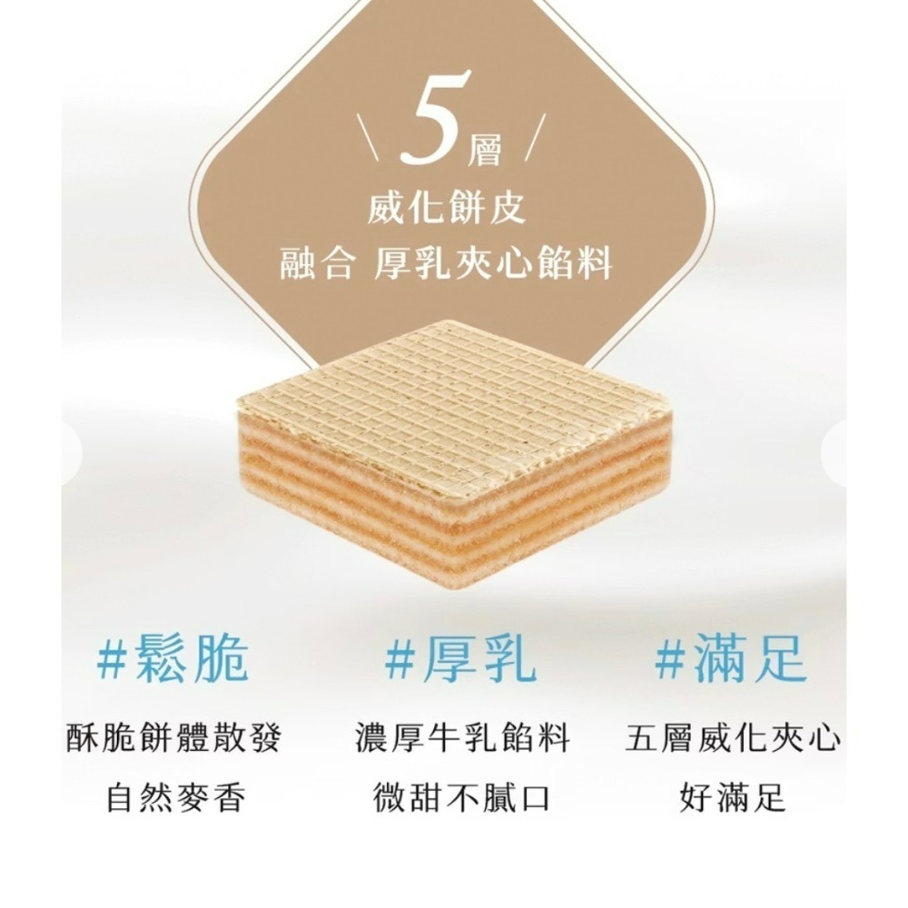初鹿牧場牛奶威化餅(2包組合)-細節圖2