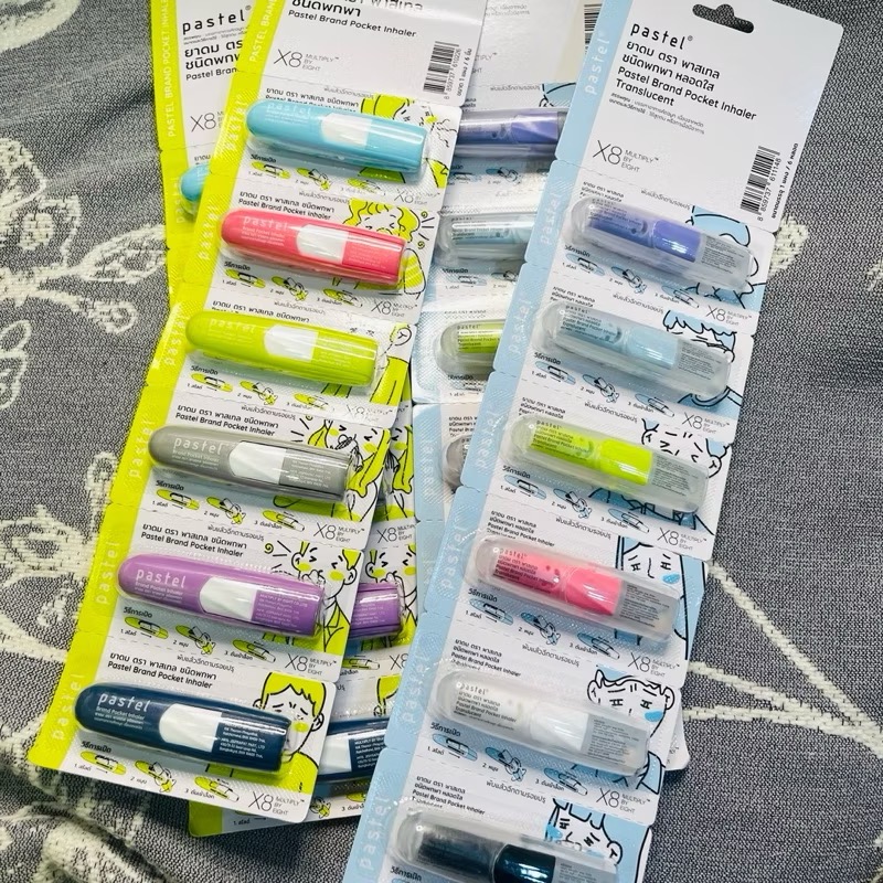 曾曾日上🛍️ 泰國 PASTEL 旋轉鼻通薄荷棒1.5g（一支）現貨-細節圖2