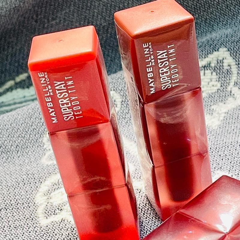 Maybelline 超持妝防水 Teddy Tint 5g 唇釉 磨砂質地 QQ水嫩唇色 現貨-細節圖3