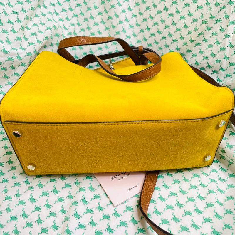 Kate Spade New York  SAM SUEDE MEDIUM SATCHEL-細節圖8