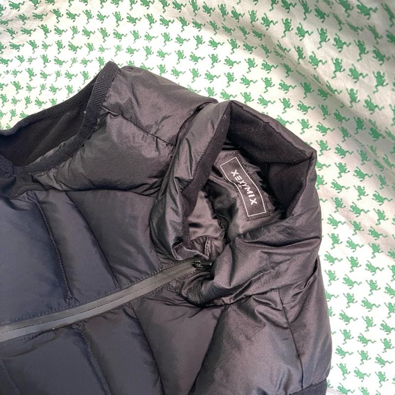 XEXYMIX 長版 羽絨背心 修身剪裁 S-細節圖4
