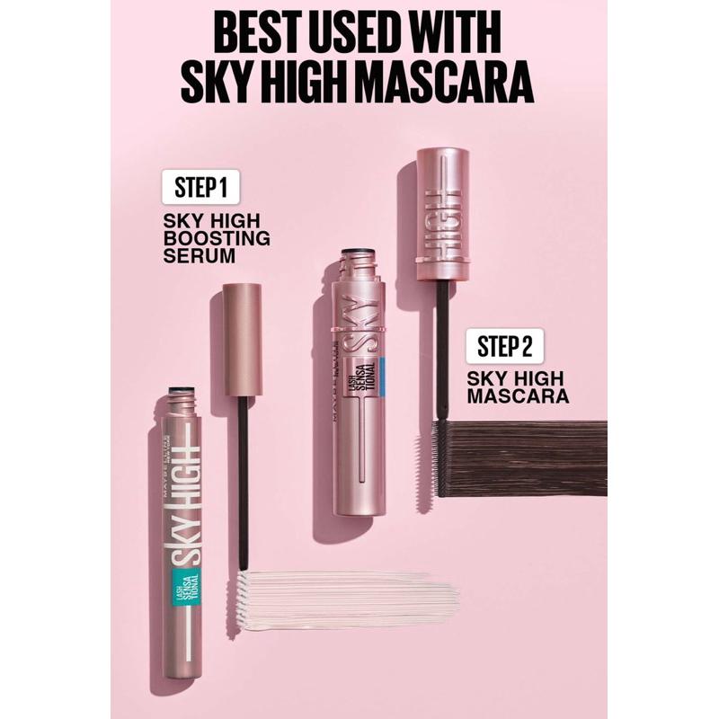 Maybelline 媚比琳 飛天翹纖長睫毛精華液 Skyhigh Boost Serum Mascara 5.3ml-細節圖7