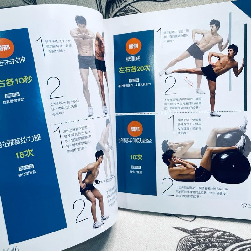 青花魚教練教你打造王字腹肌 型男必備專業健身書-細節圖2
