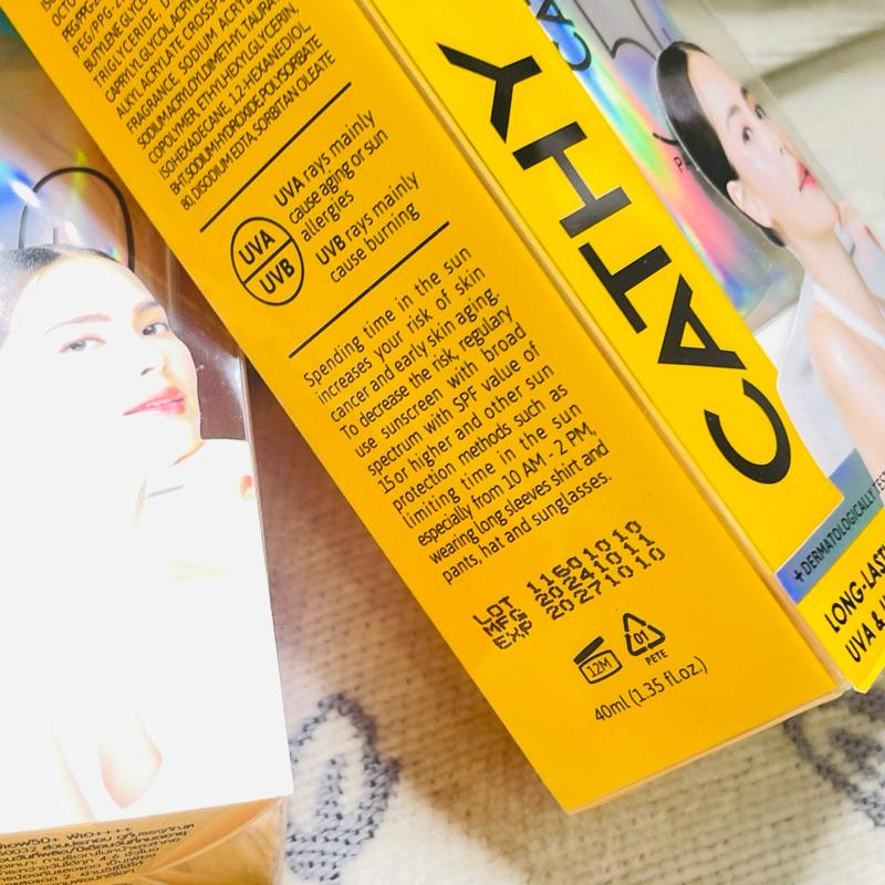 泰國🇹🇭 Cathy Doll 凱蒂娃娃 防曬 SPF50 現貨 40ml-細節圖4