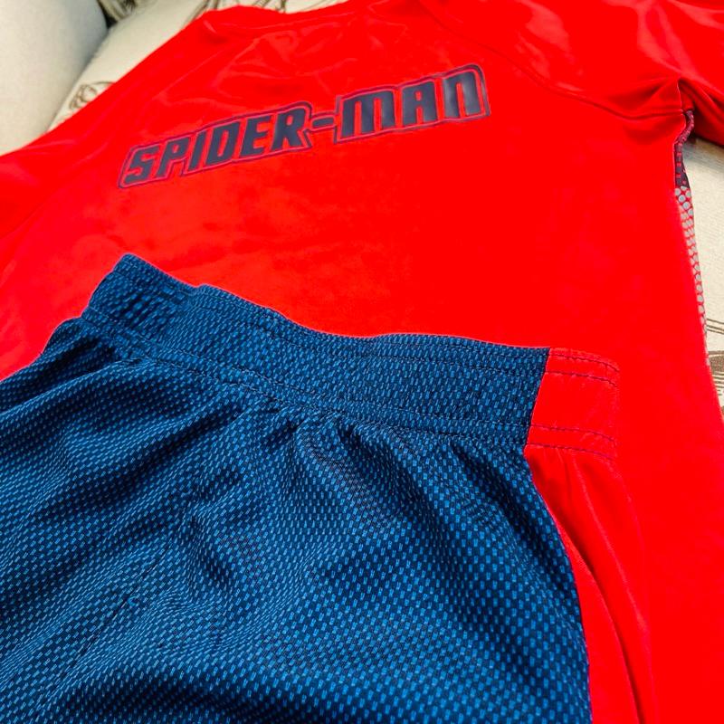 MARVEL 蜘蛛人 運動服套裝 短袖 短褲 7t-細節圖9