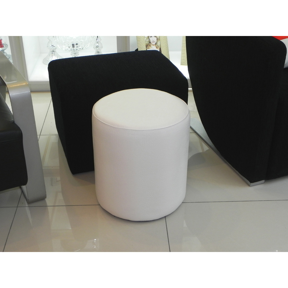 DOLEE 時尚仿鱷魚小圓椅37x42cm(無收納)W36 台灣製 時尚黑-細節圖5