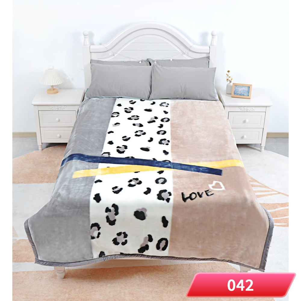 JOANNA 巴黎絨雙層云毯150x200cm(盒裝)-規格圖1