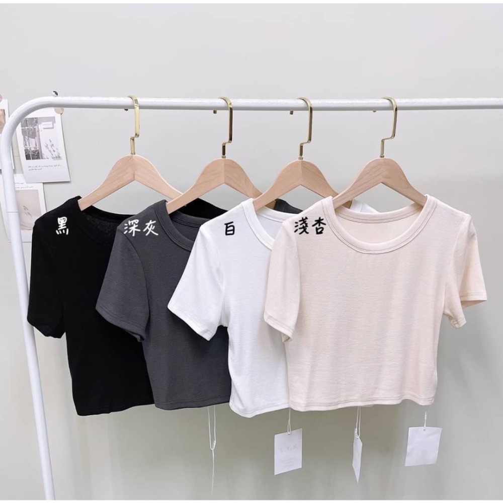 𝔾𝕚𝕣𝕝𖠋 ℙ•ℙ 【現貨】軟綿圓領短上衣-規格圖6