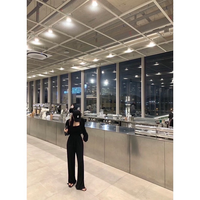 𝔾𝕚𝕣𝕝𖠋 ℙ•ℙ 【預購】休閒日常-韓版休閒落地褲三件套-細節圖5