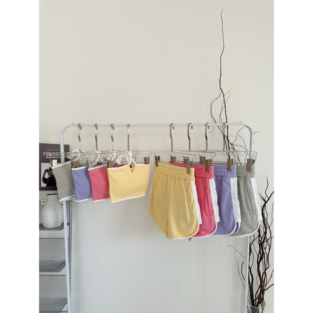 𝔾𝕚𝕣𝕝𖠋 ℙ•ℙ 【現貨】夏日俏皮感-撞色系套裝-細節圖4