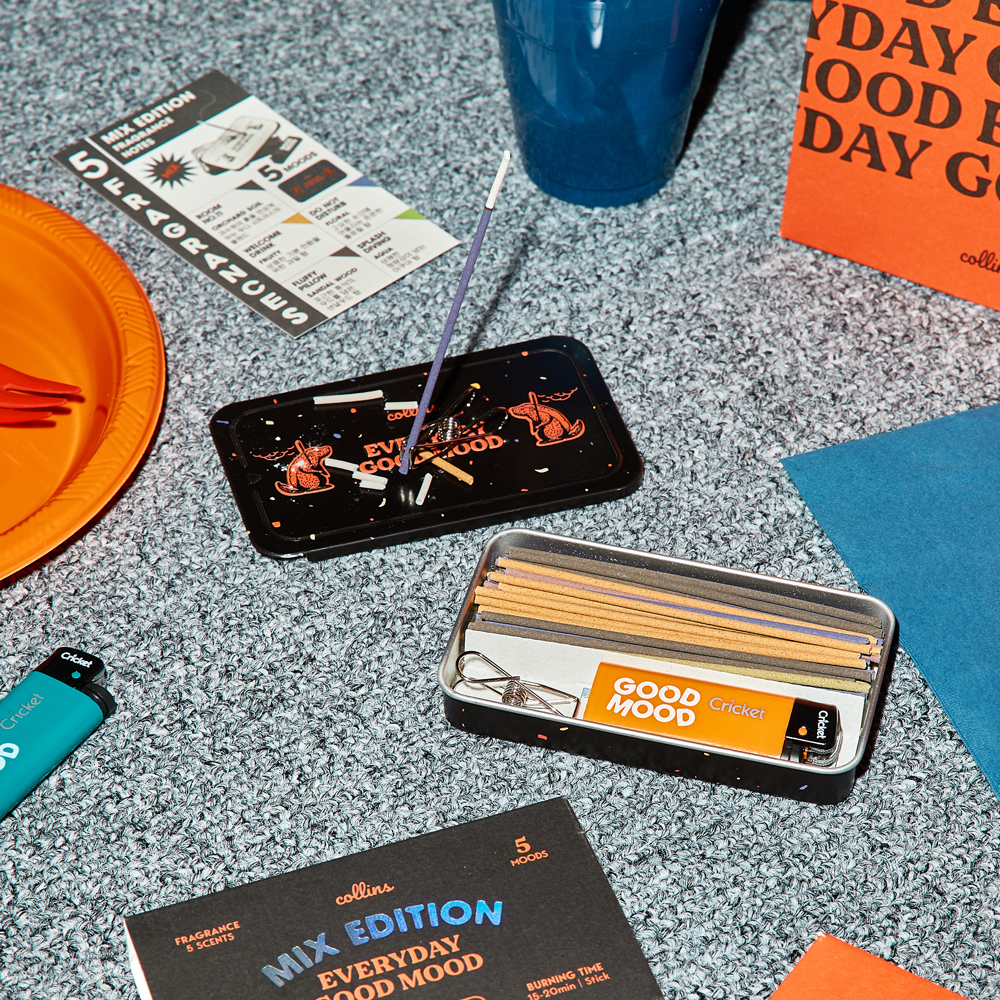 【Collins】鐵盒線香70支 - 綜合款-細節圖3