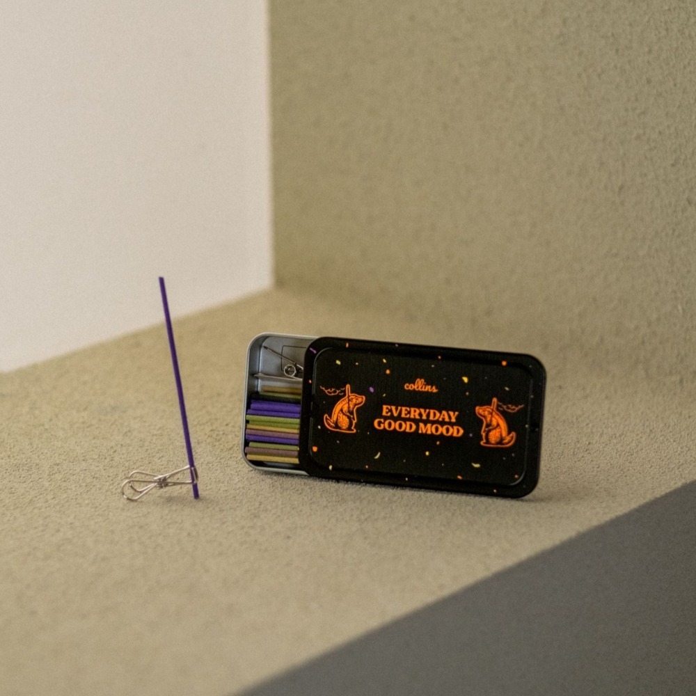 【Collins】鐵盒線香70支 - 綜合款-細節圖6