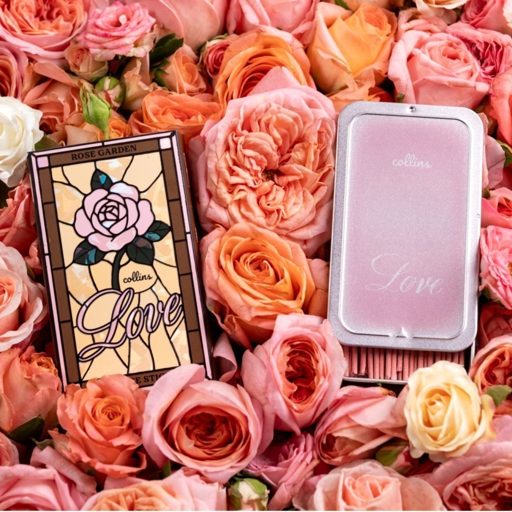 【Collins限定款】鐵盒線香70支 - ROSE GARDEN#玫瑰莊園-細節圖3