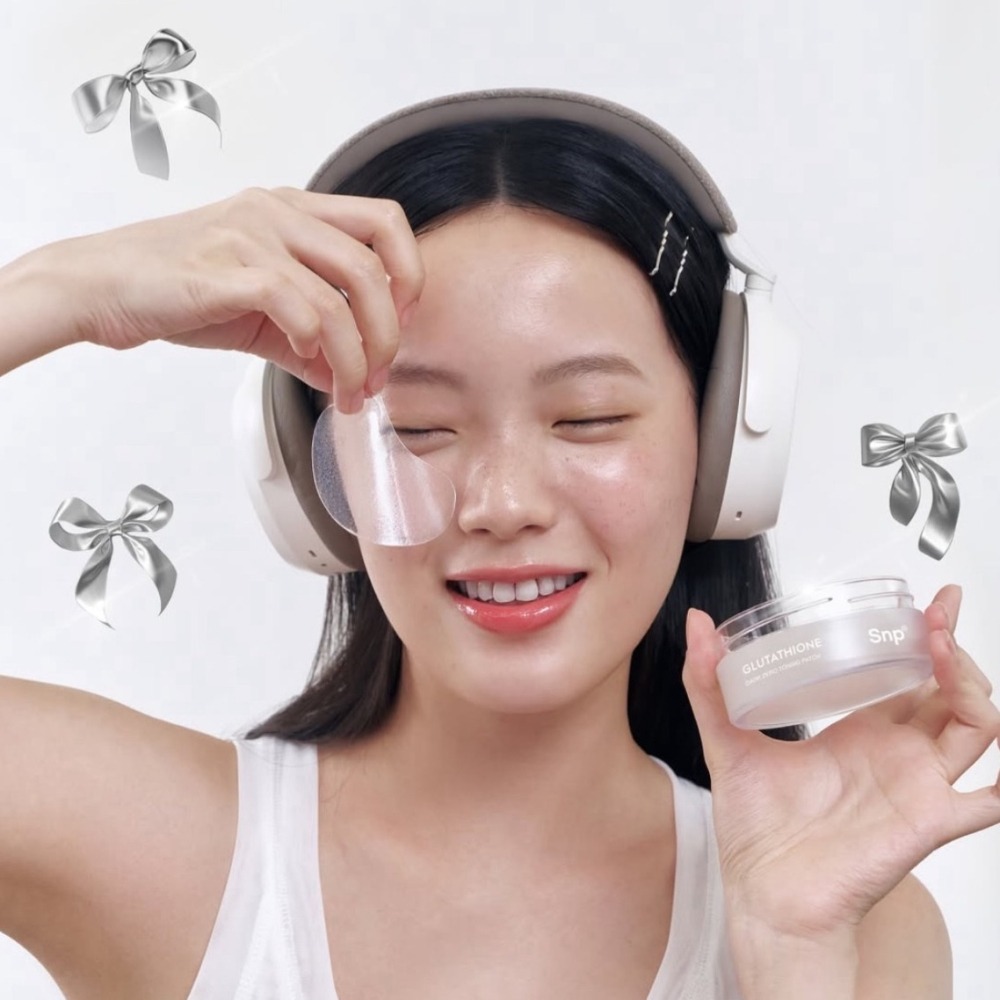 【Snp】穀胱甘肽亮白修護眼膜 60片-細節圖6