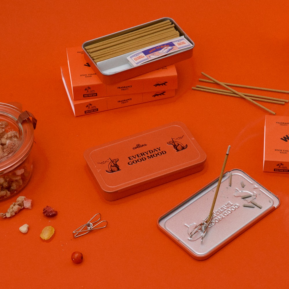 【Collins】鐵盒線香 70支-規格圖8