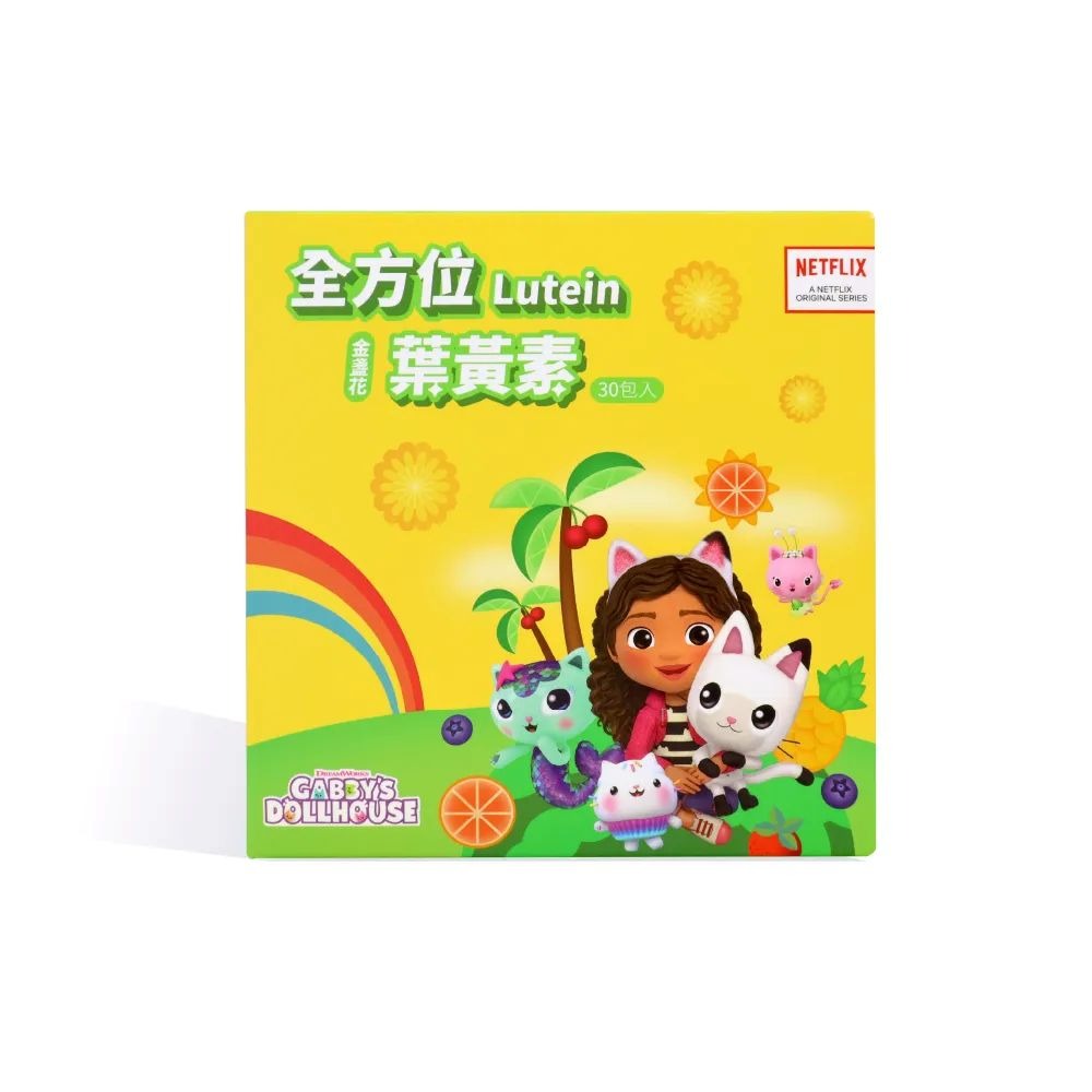【momochan】蓋比娃娃屋元氣葉黃素 (30包/盒) - 環球正版授權-細節圖9