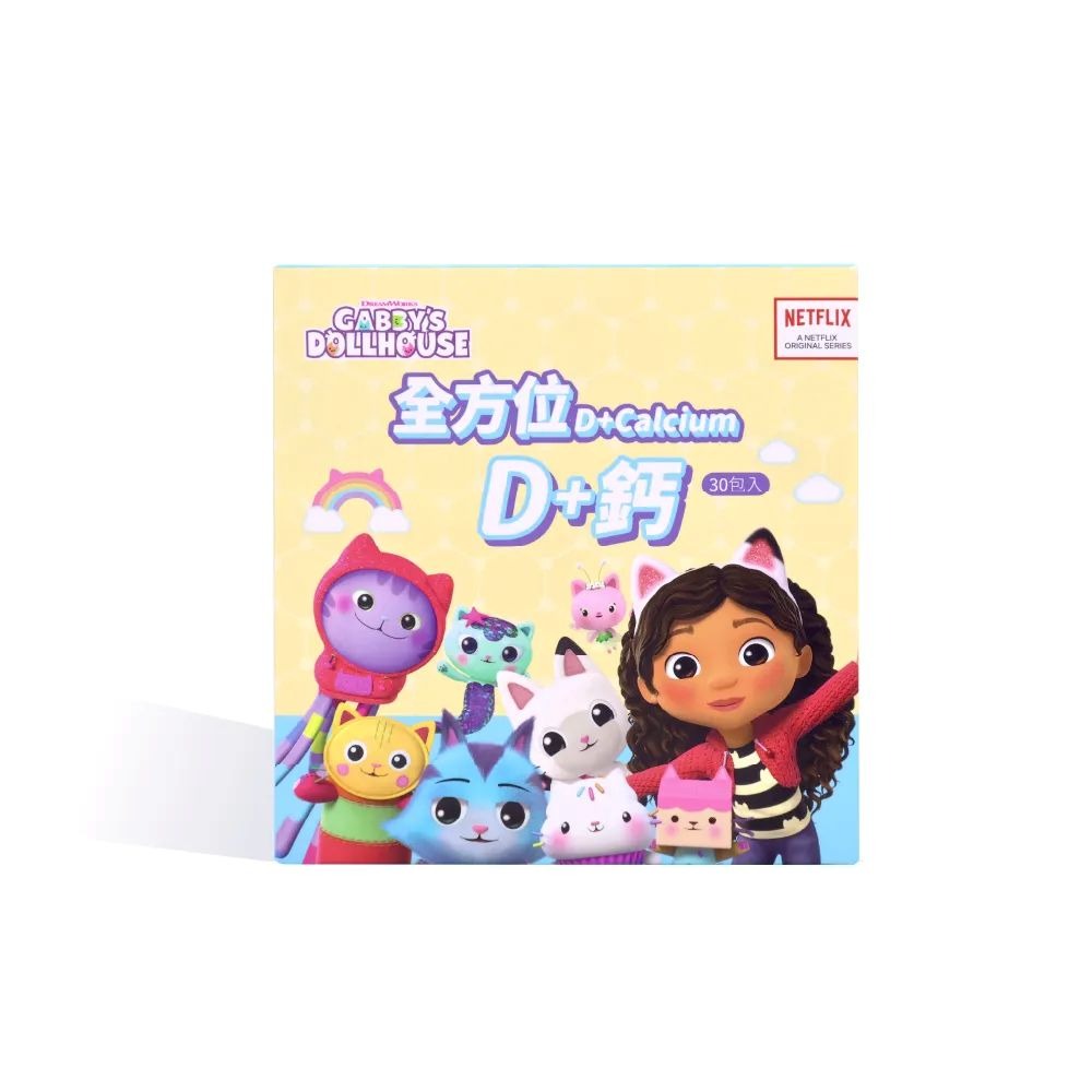 【momochan】蓋比娃娃屋全方位D+鈣 (30包/盒) - 環球正版授權-細節圖9