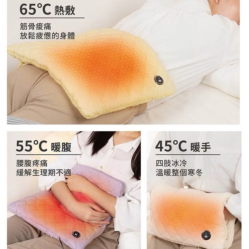 【Miya】石墨烯溫控USB熱敷墊-細節圖4