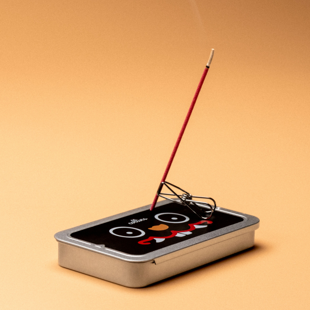 【Collins X 北港武德宮】黑虎將軍 限量聯名款 - 虎哩發！招財御香-細節圖5