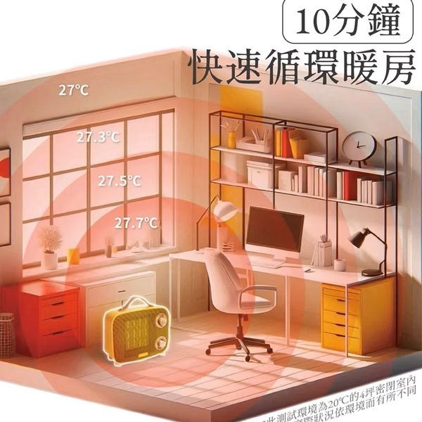 【Jway】瞬熱溫控陶瓷電暖器-細節圖9