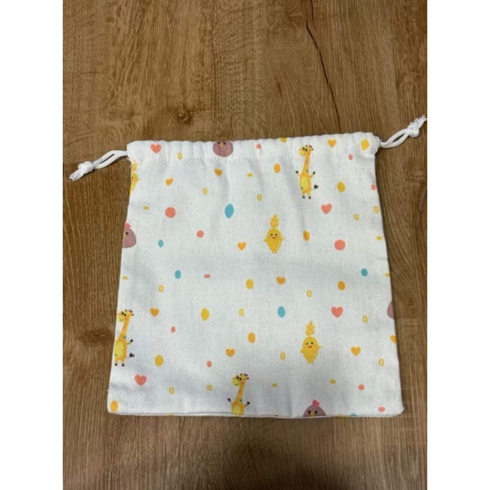 全新 桂格 帆布 動物束口袋-細節圖2