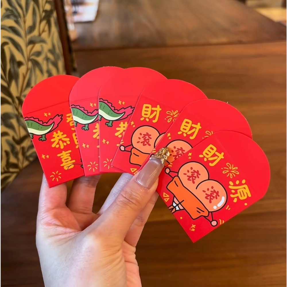 <2026新年限定>蠟筆小新 創意迷你紅包 春節利是封套裝（預購）-細節圖2