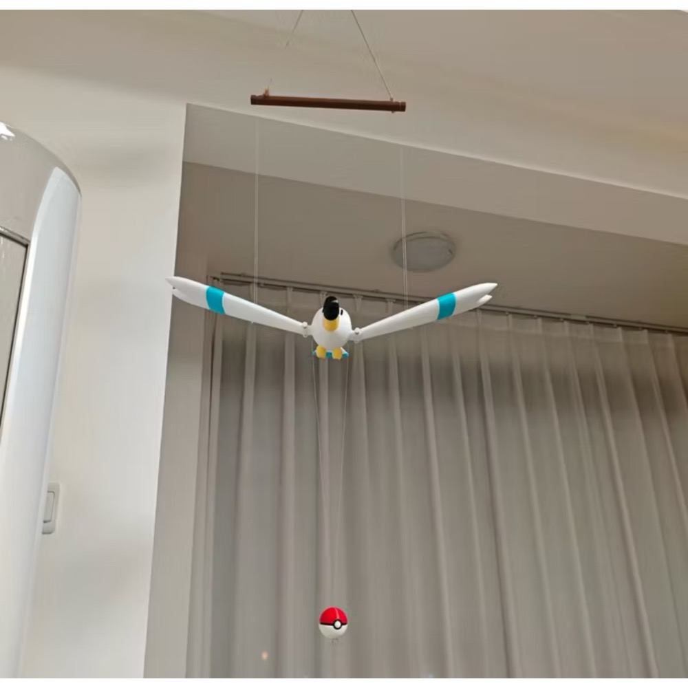 <寶可夢迷必收>長翅鷗可動平衡掛件 寶可夢空中飛行玩偶-現貨-細節圖2