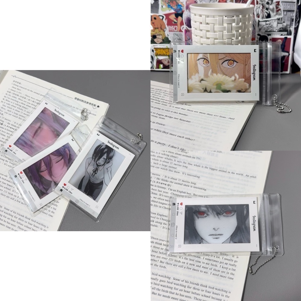 《電鋸人》眼神動態光柵卡帕瓦蕾塞動情眨眼朋友禮物 （預購）-細節圖10