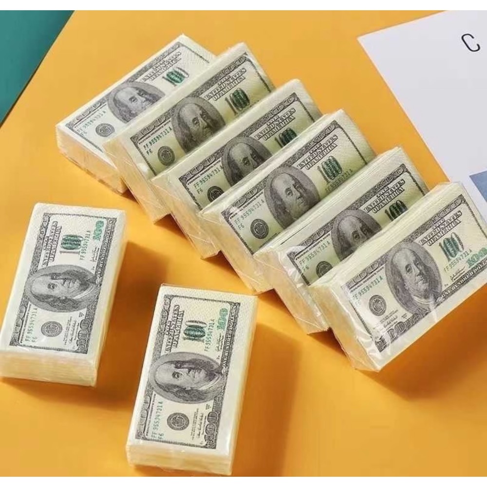 <美金衛生紙>惡搞印花面紙-現貨-細節圖3