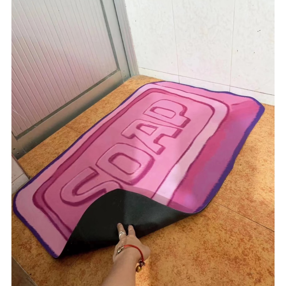 <海綿寶寶肥皂地墊>吸水防滑浴室墊-現貨-細節圖3