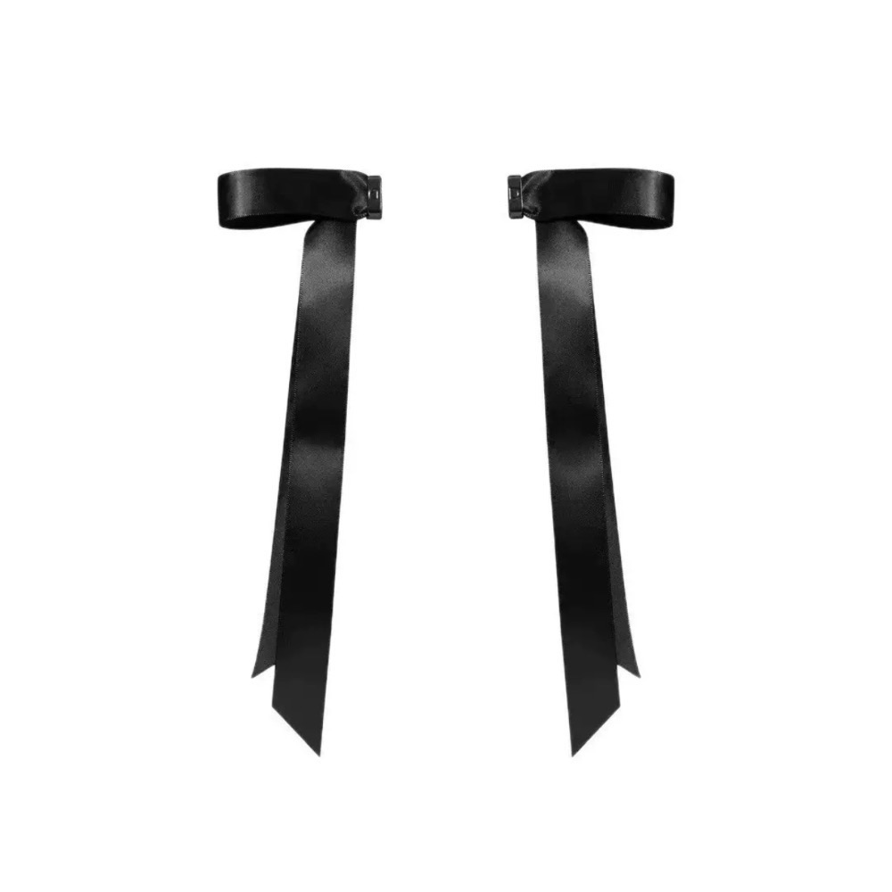 <蝴蝶結磁性髮夾>絲帶造型後腦勺髮飾-預購-規格圖8