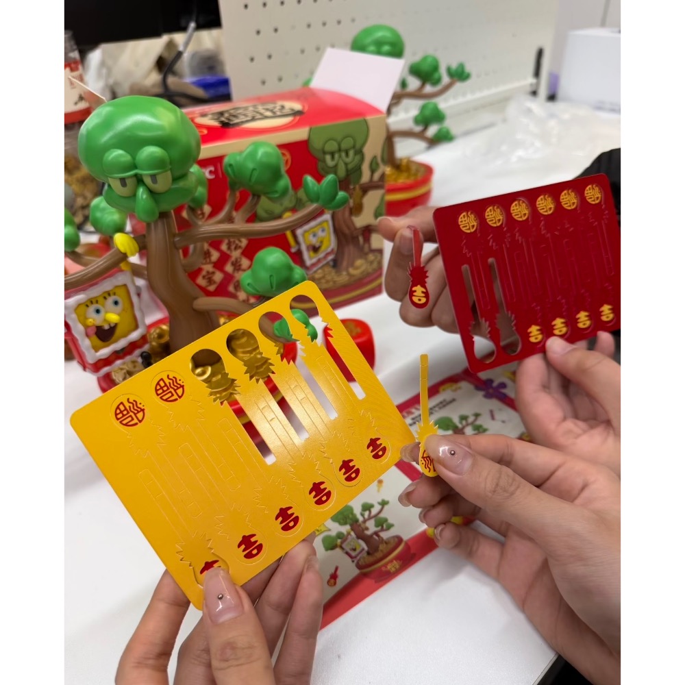 預購 | KFC 海綿寶寶 章魚哥招財樹 |-細節圖3