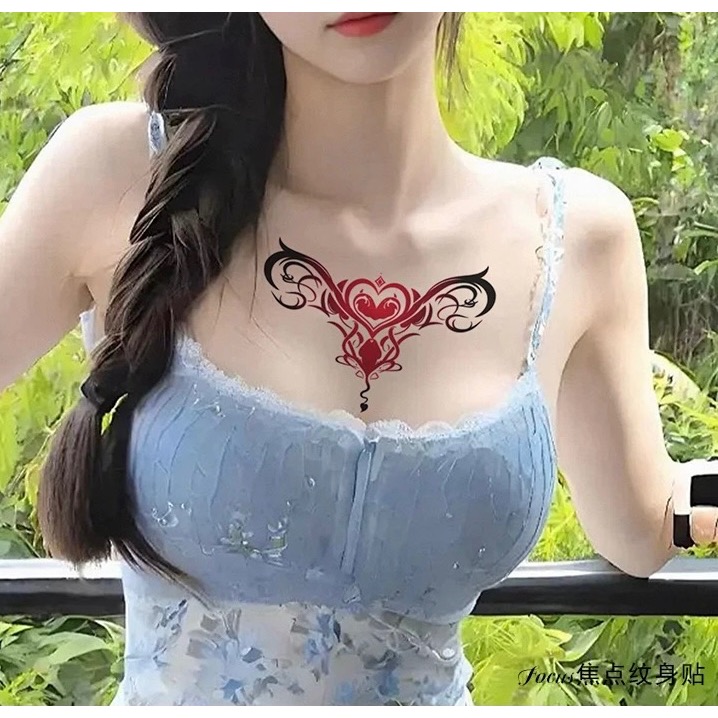 <性感防水持久>魅魔紋紋身貼紙(預購）-細節圖3