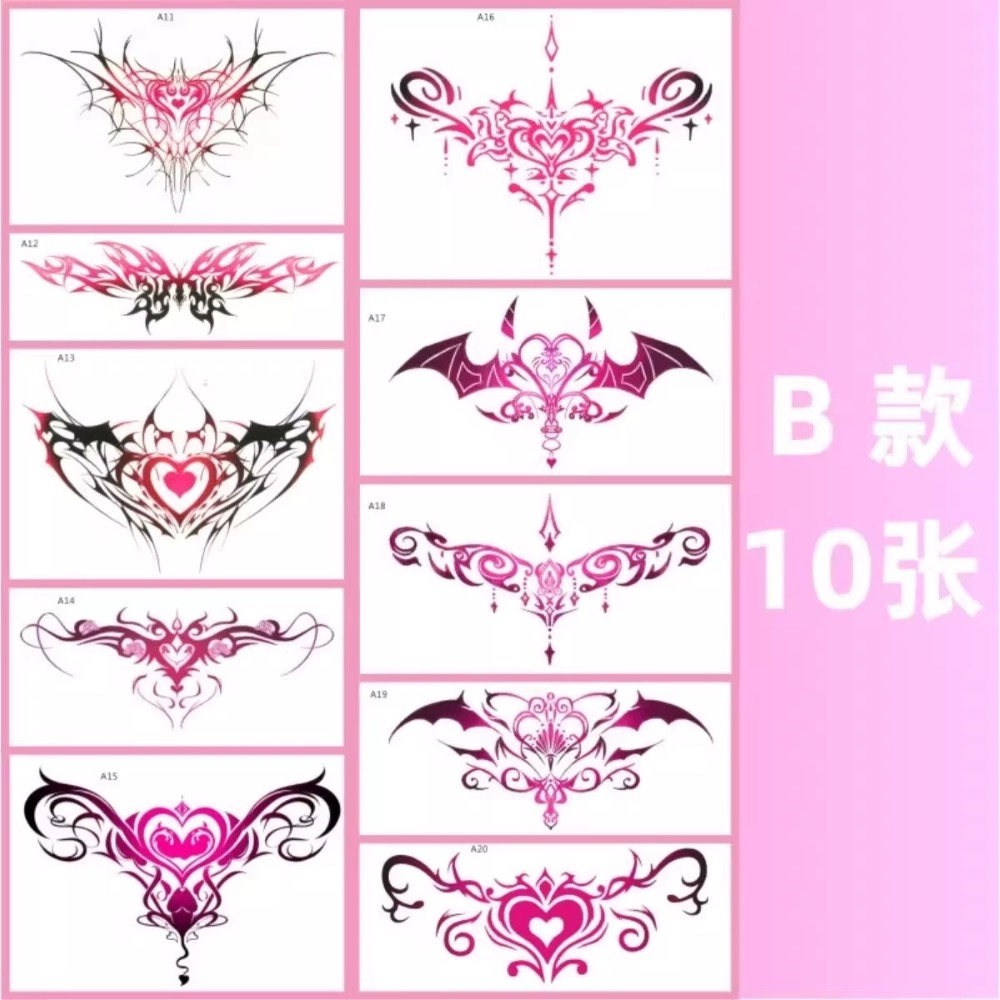 <性感防水持久>魅魔紋紋身貼紙(預購）-細節圖7