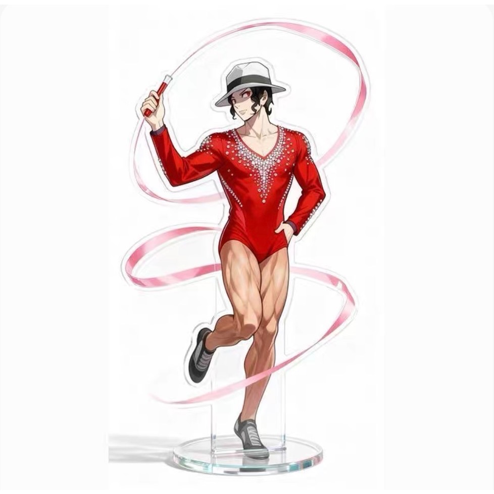 《鬼滅之刃芭蕾舞立牌》鬼滅之刃抽象周邊收藏送禮搞笑壓克力立牌（預購）-細節圖9