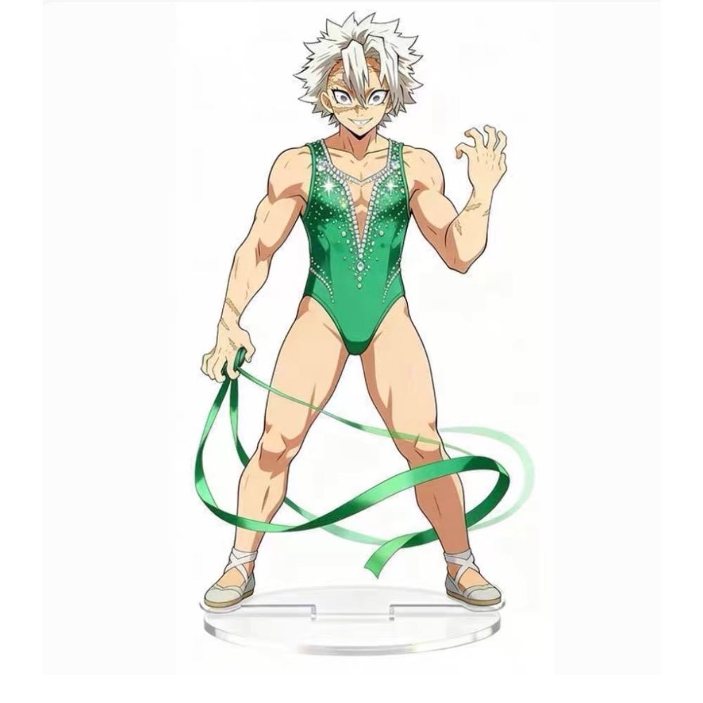 《鬼滅之刃芭蕾舞立牌》鬼滅之刃抽象周邊收藏送禮搞笑壓克力立牌（預購）-規格圖11