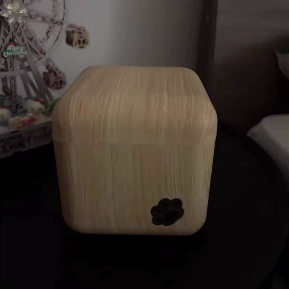 可愛哈《基米躲貓貓小夜燈》卡通膽小喵發光聲控燈睡眠床頭燈-預購-細節圖2