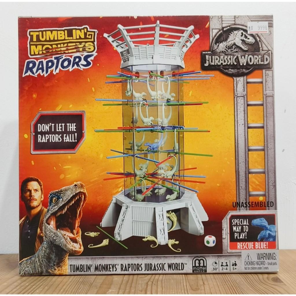 【現貨】侏儸紀大挑戰Tumblim＇ Monkeys Raptors (大冒險.跳跳猴系列) 正版桌遊