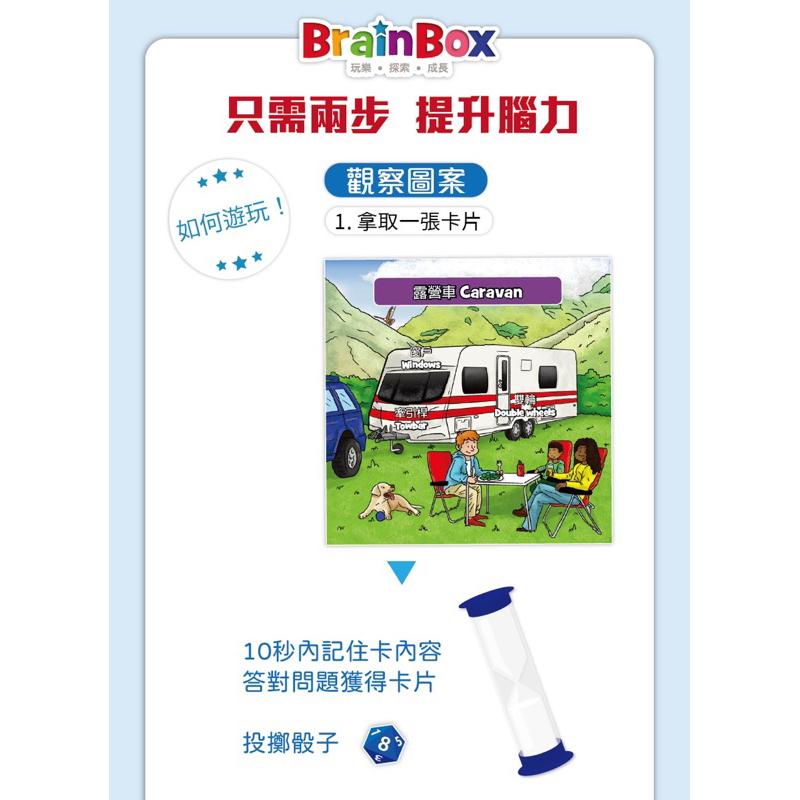 【現貨】大腦益智盒 台灣 交通工具 正版桌遊 繁體中文版 BrainBox Transport Taiwan-細節圖8