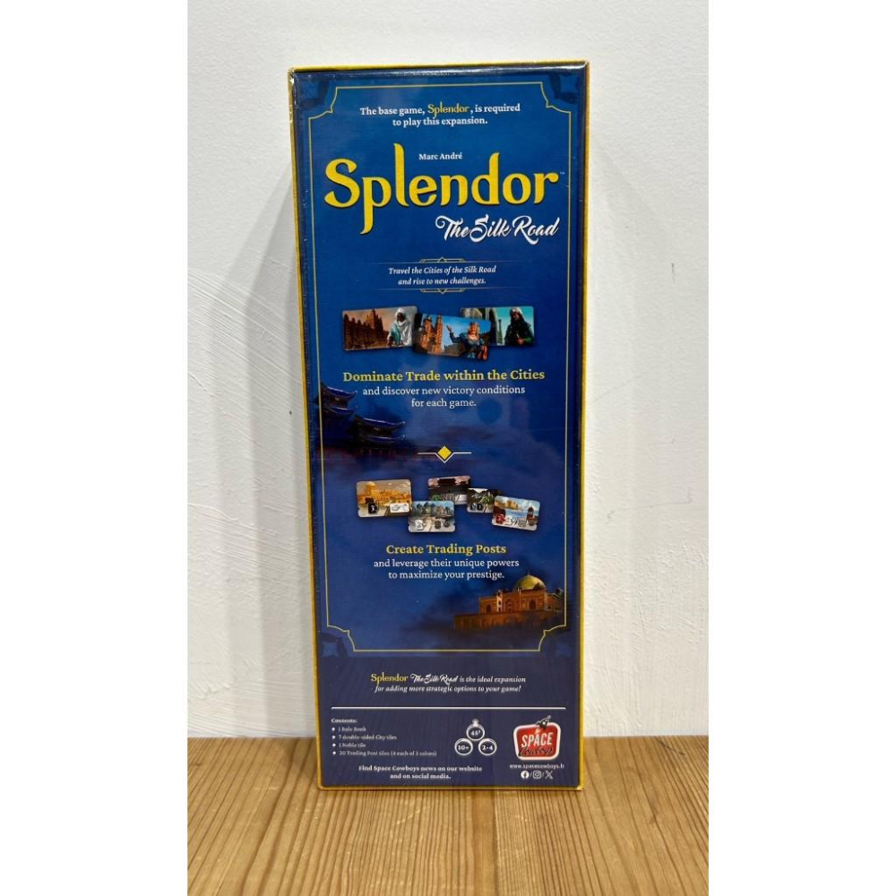 【現貨】 璀璨寶石新版 絲綢之路擴充 Splendor The Silk Road 英文版-細節圖2