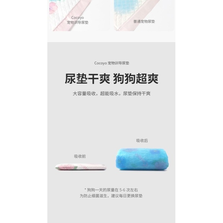 【台灣現貨】cocoyo 春日櫻花款試用包 寵物尿墊 狗尿布 狗狗 貓貓 尿布 尿墊 尿布墊 貓咪 寵物尿布-細節圖6
