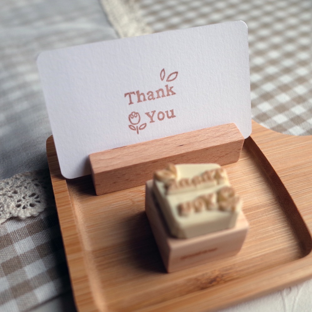Thank You小花印章-細節圖2