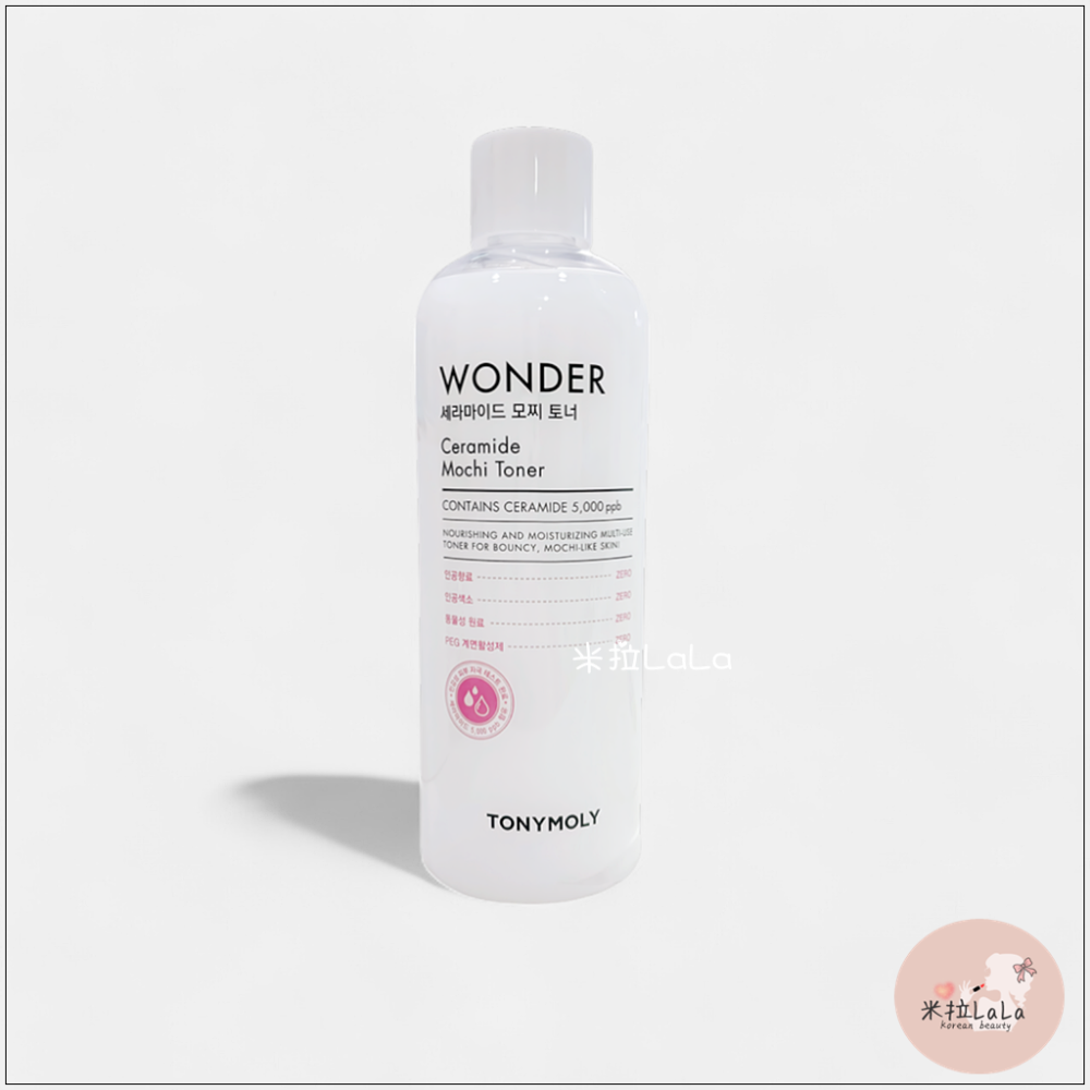 。米拉LaLa。 韓國熱銷  TONYMOLY WONDER 神經酰胺化妝水 茶樹毛孔化妝水 化妝水 500ml-規格圖3