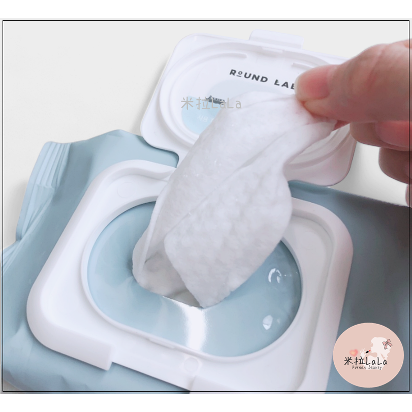 。米拉LaLa。 韓國 Round Lab 1025 獨島 潔面巾 卸妝濕巾 卸妝巾 卸妝 清潔-細節圖2