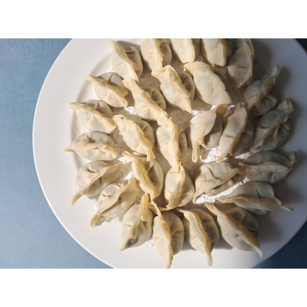 手工水餃 50顆一包 高麗菜豬肉 玉米豬肉 韭菜豬肉 川味香麻豬肉-細節圖3